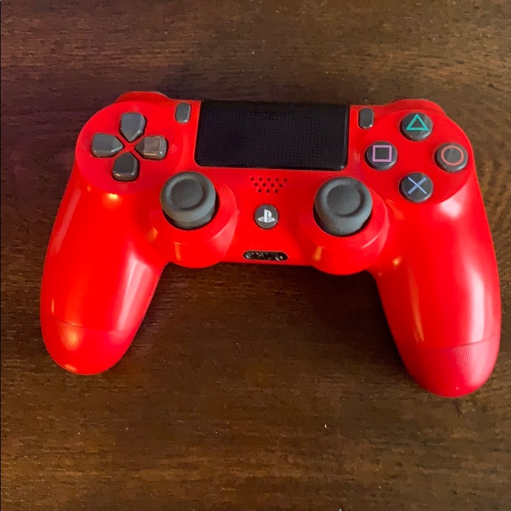 PS4 Controller red